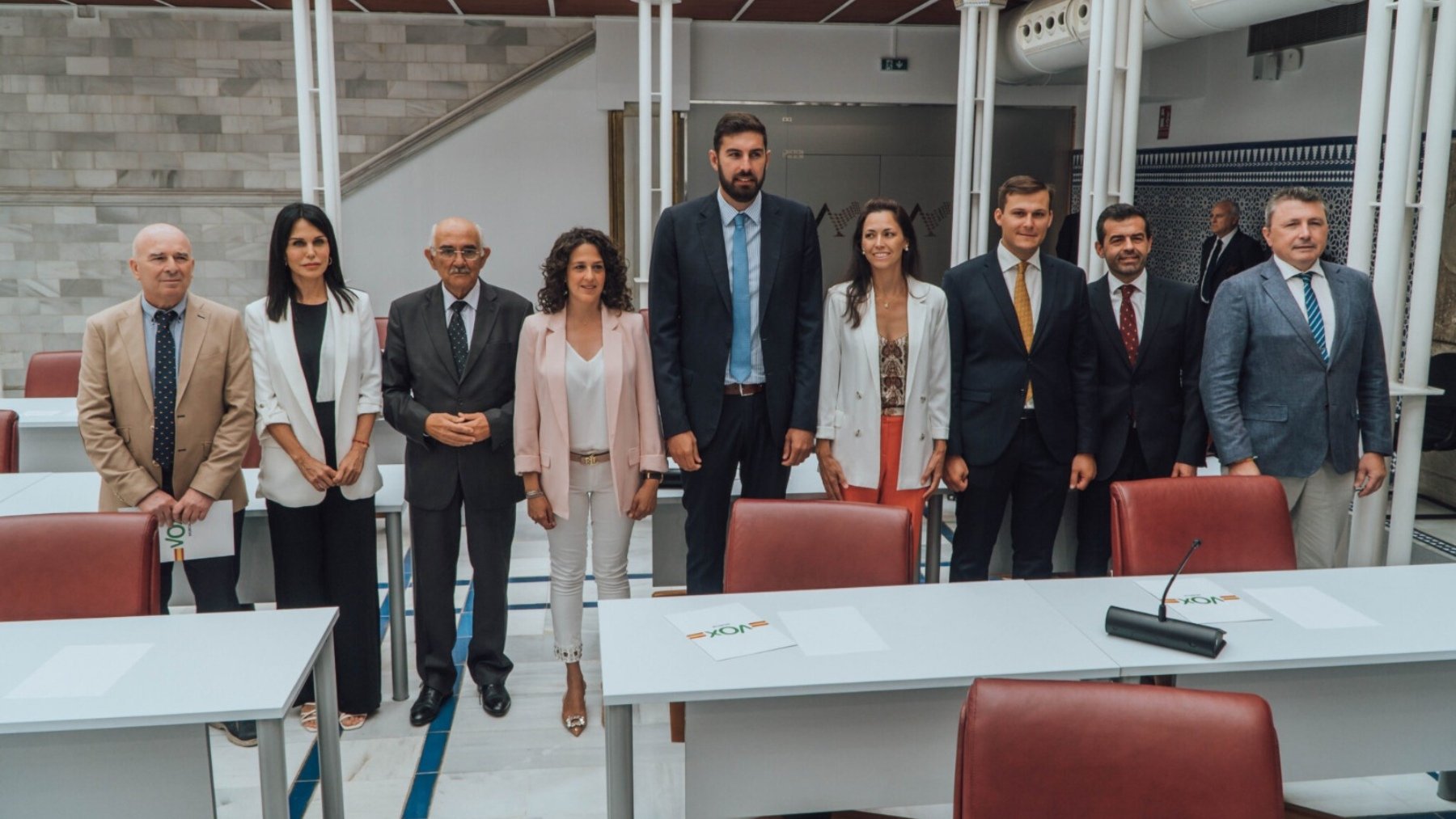 Grupo Parlamentario Vox en la Asamblea de Murcia.