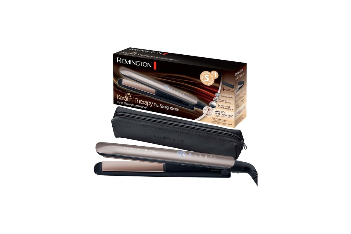 Plancha de pelo Remington Keratin Therapy Pro