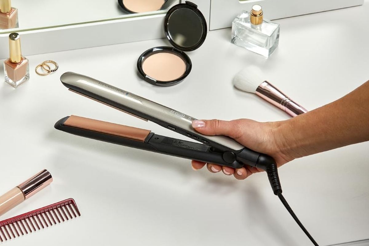 Plancha de pelo Remington Keratin Therapy