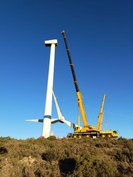 Reciclaje palas iberdrola