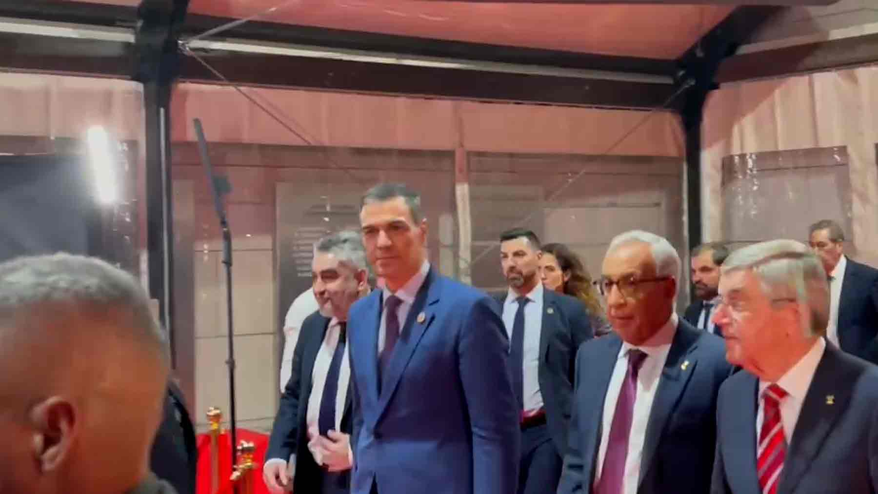 Pedro Sánchez acude a la gala del COE.