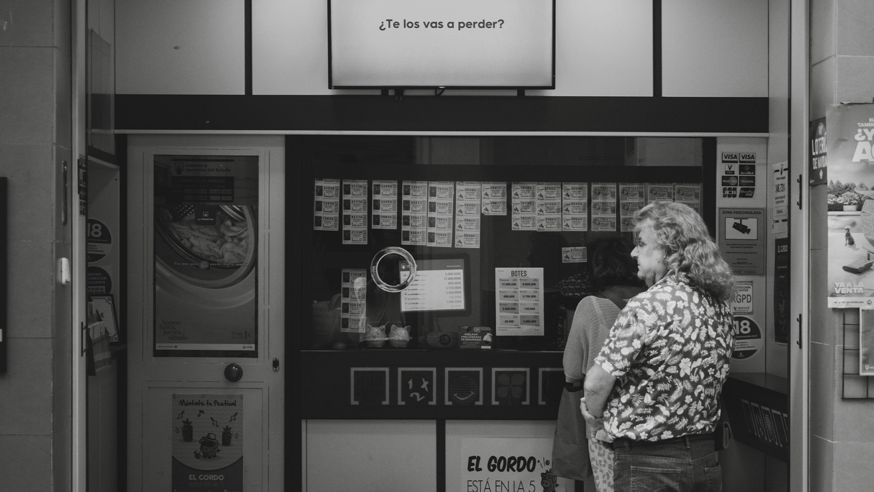Administración de la Lotería Nacional en España. Foto: Pexels.