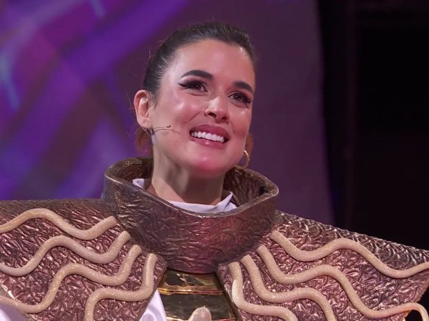 Adriana Ugarte, durante su paso por 'Mask Singer 4' (Atresmedia).