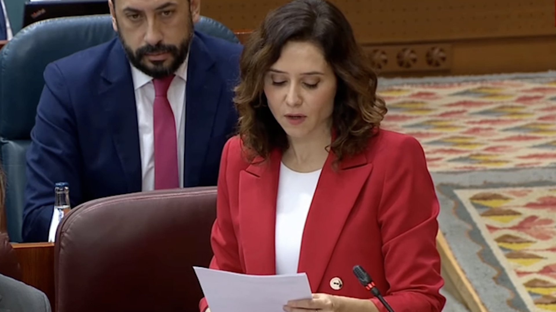 Isabel Díaz Ayuso, presidenta de la Comunidad de Madrid.