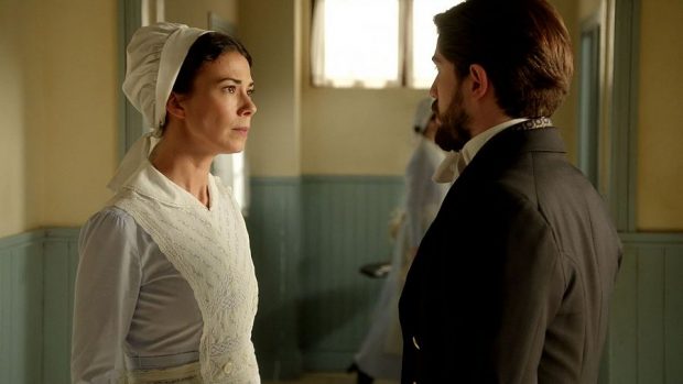 Marcelo se sincera con Teresa en 'La Promesa'. (RTVE)