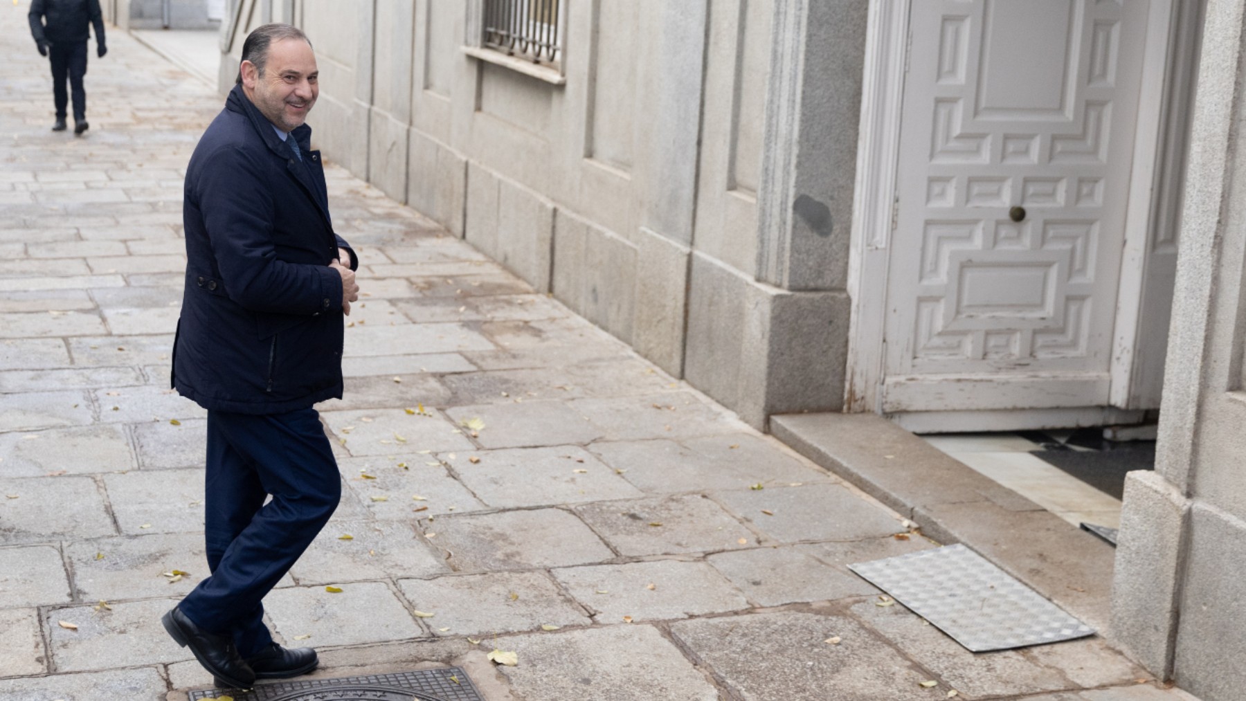 José Luis Ábalos llegando al Supremo. (Foto: EP)