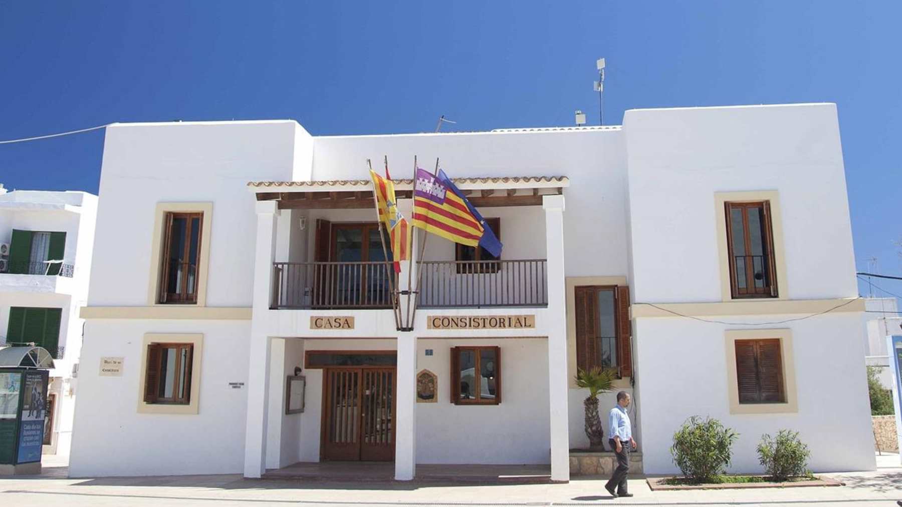 Edificio que alberga el Consell de Formentera.