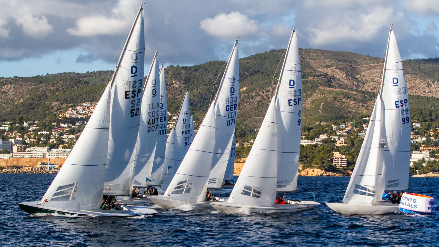 Un momento de la regata.