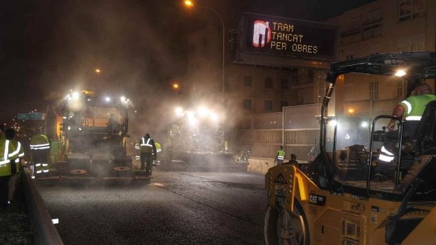 Tráfico aeropuerto, Palma obras aeropuerto