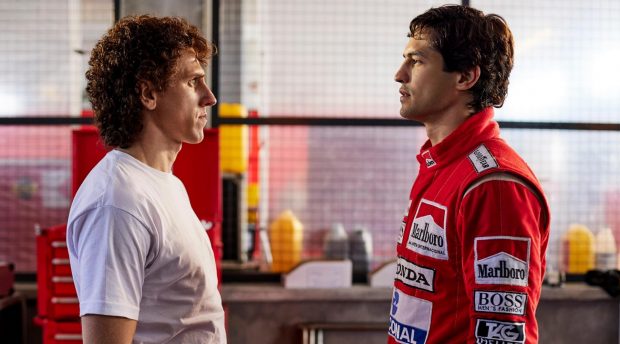 Imagen de Senna, la serie de Netflix en la que se cuenta la vida del mítico piloto brasileño (Netflix).