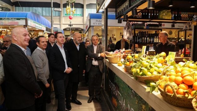 Los productos de la Serra de Tramuntana llegan al mercado del Olivar.