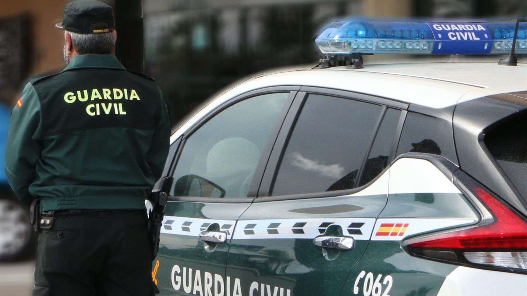 Un agente de la Guardia Civil.