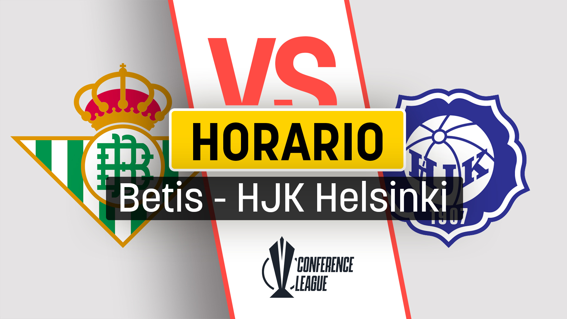 Horario Betis – HJK Helsinki: dónde ver el partido de la Conference League por TV online.