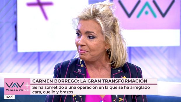 Carmen Borrego en Vamos a ver. (Mediaset)