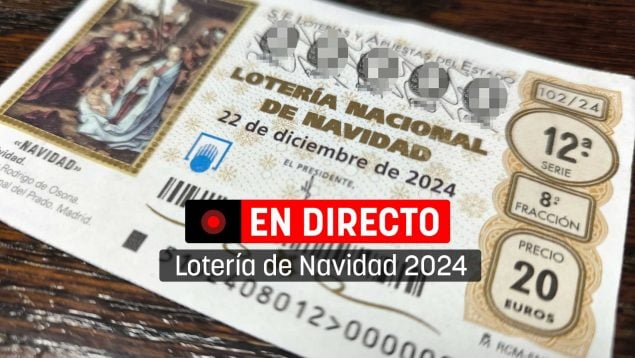 Lotería de Navidad 2024 directo