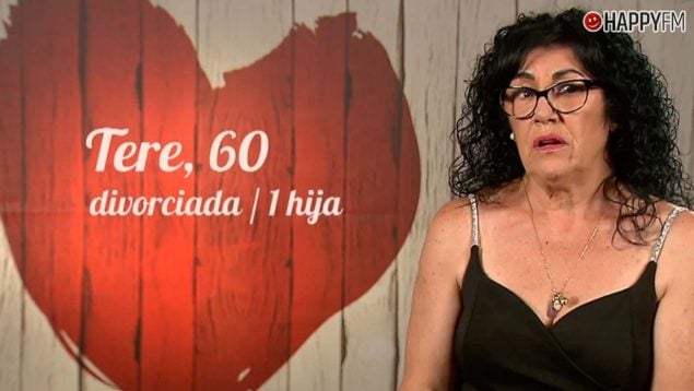 Tere, participante de First Dates. (Mediaset)