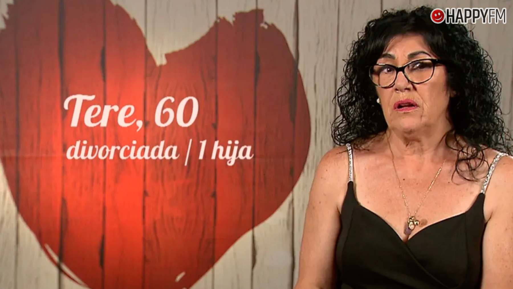 Tere, participante de First Dates. (Mediaset)