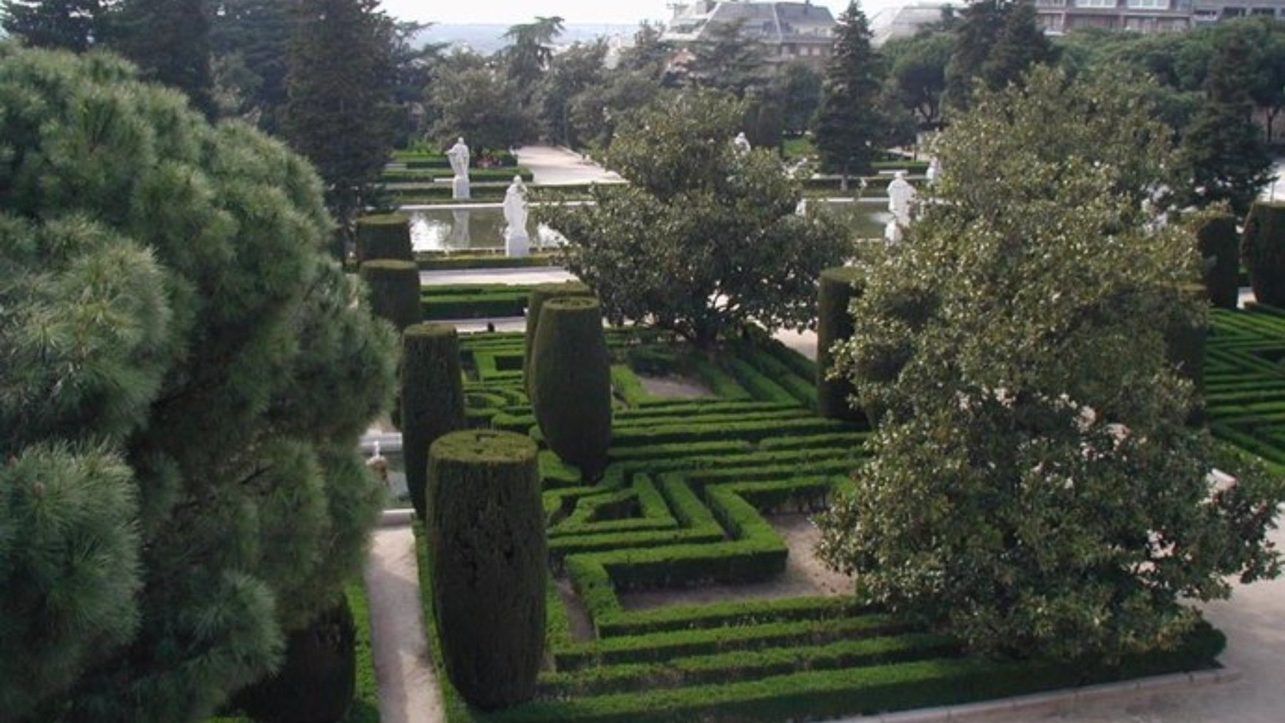 Jardín Palacio Real de Madrid. (Foto: EP)