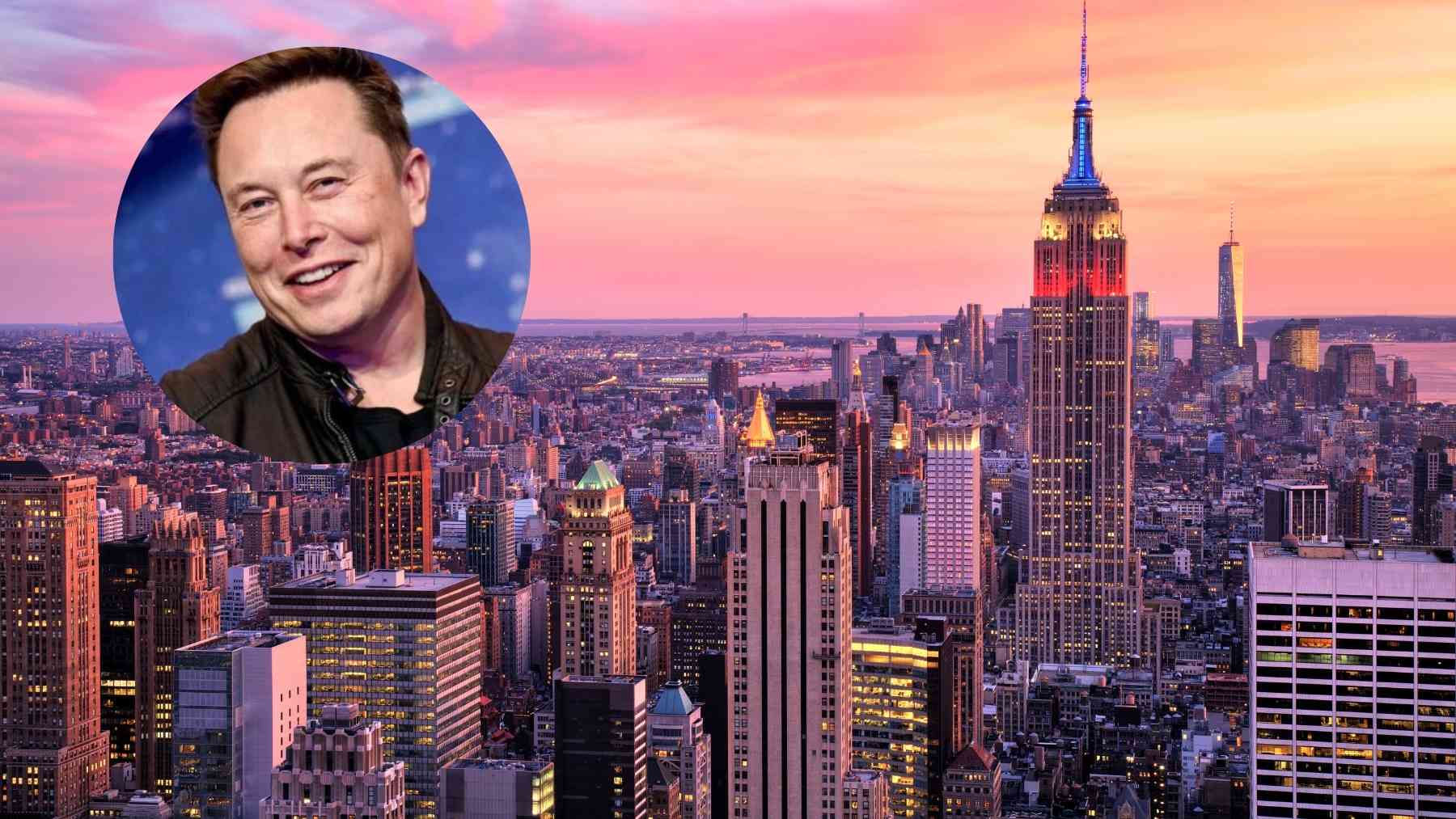 Nueva York y Elon Musk.