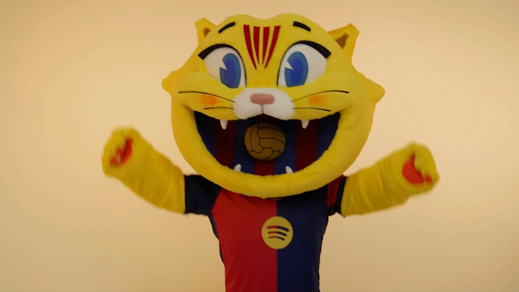 Cat en un anuncio del Barcelona. (FC Barcelona)