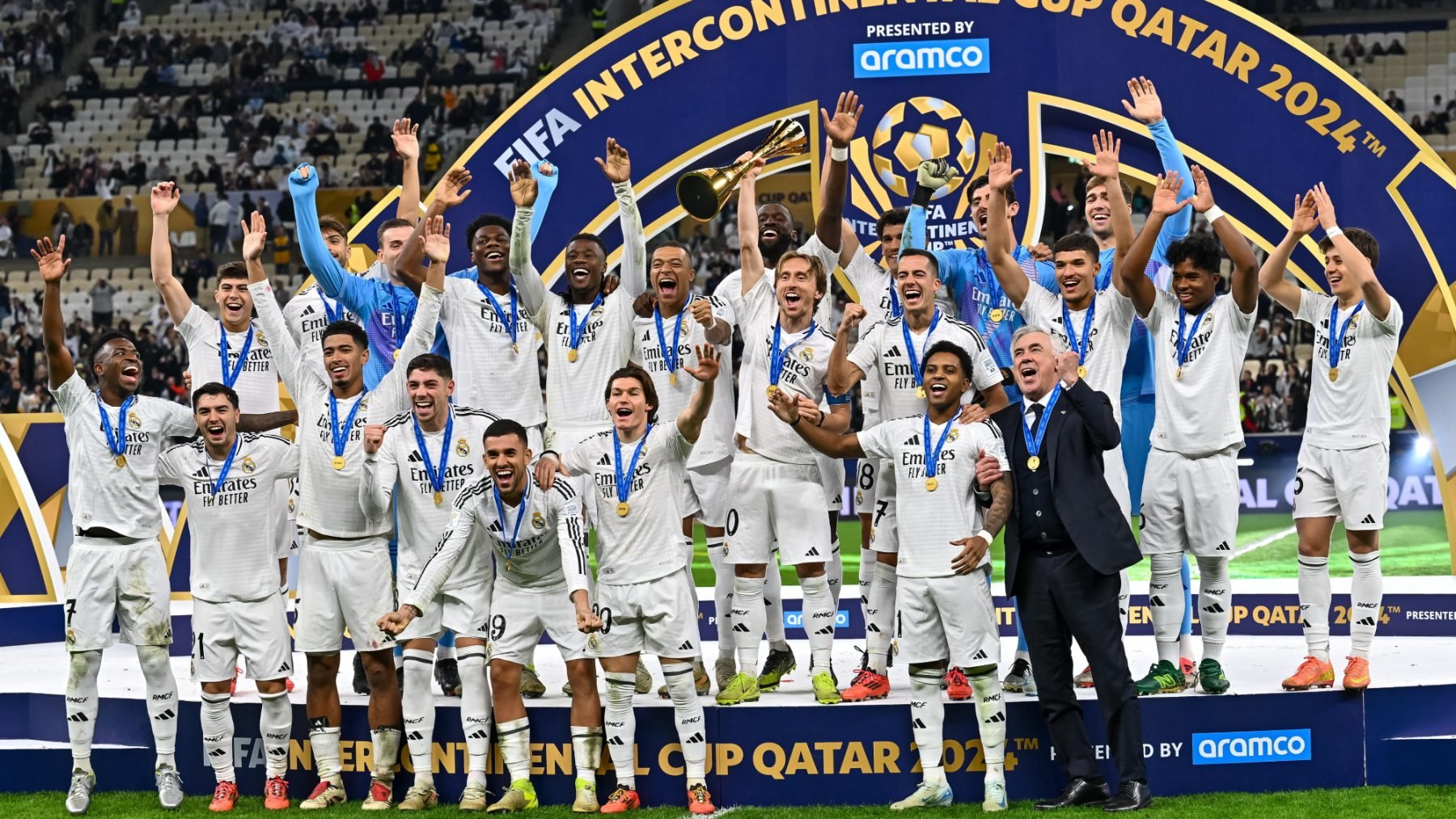 Partido del Real Madrid Copa Intercontinental 2024 (2024 FIFA Intercontinental Cup) (Goles en Tiempo de Juego COPE) (Horarios) (Escuchar o descargar)