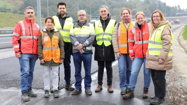 grupo reciclaje neumáticos autovia vizcaya