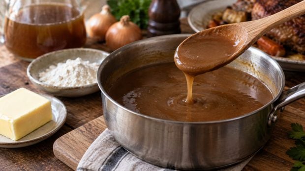 Salsa de vino tinto cómo hacer paso a paso