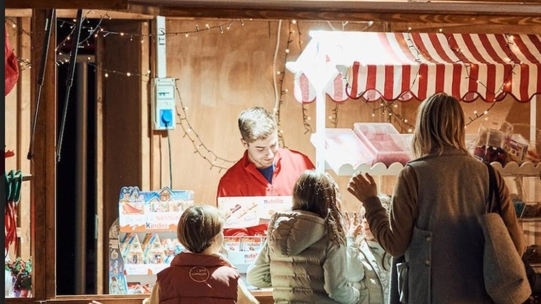 Un mercado de Navidad en Valencia. (EP)