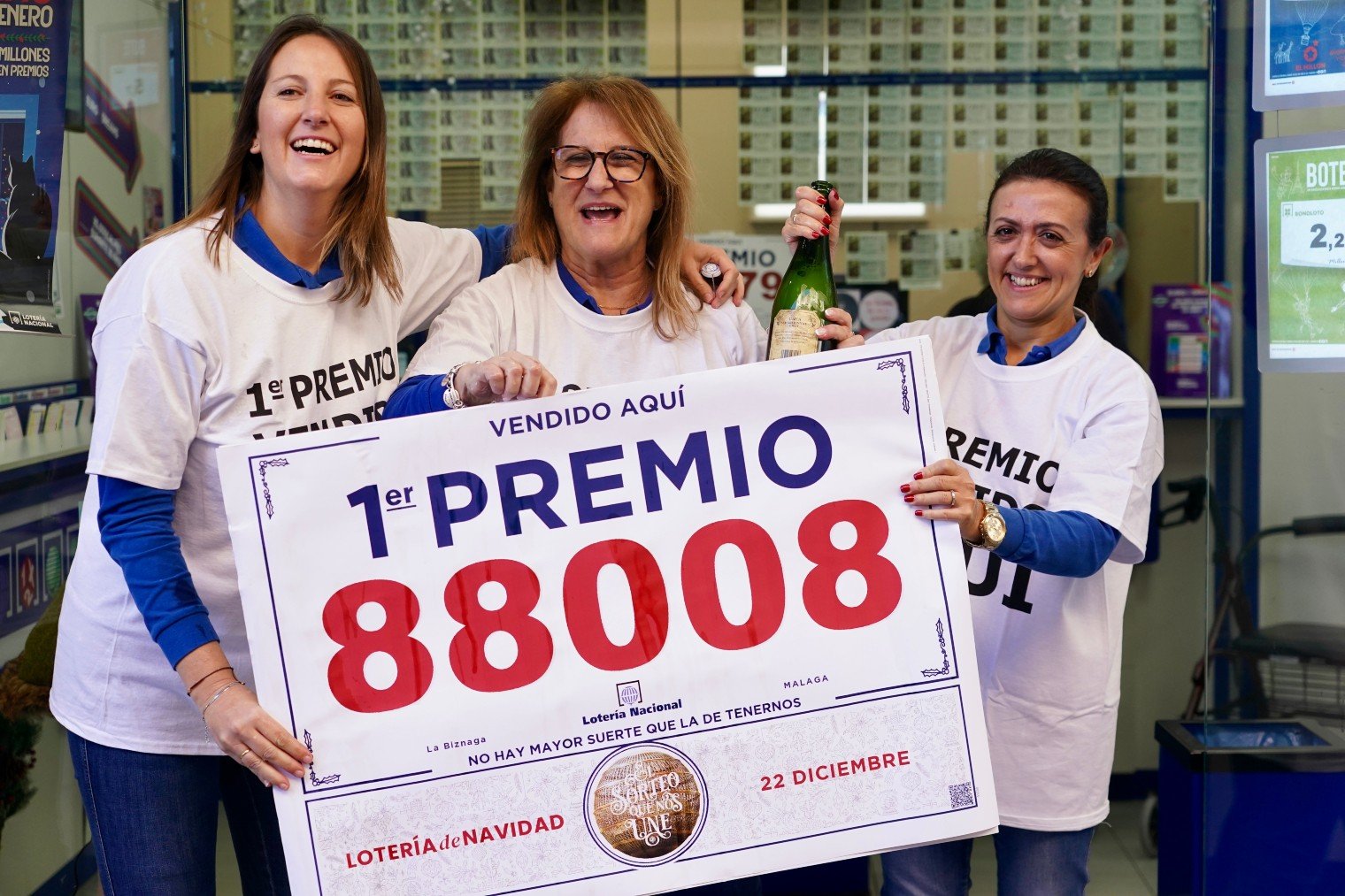 Varios agraciados con el premio Gordo en 2023 (1)