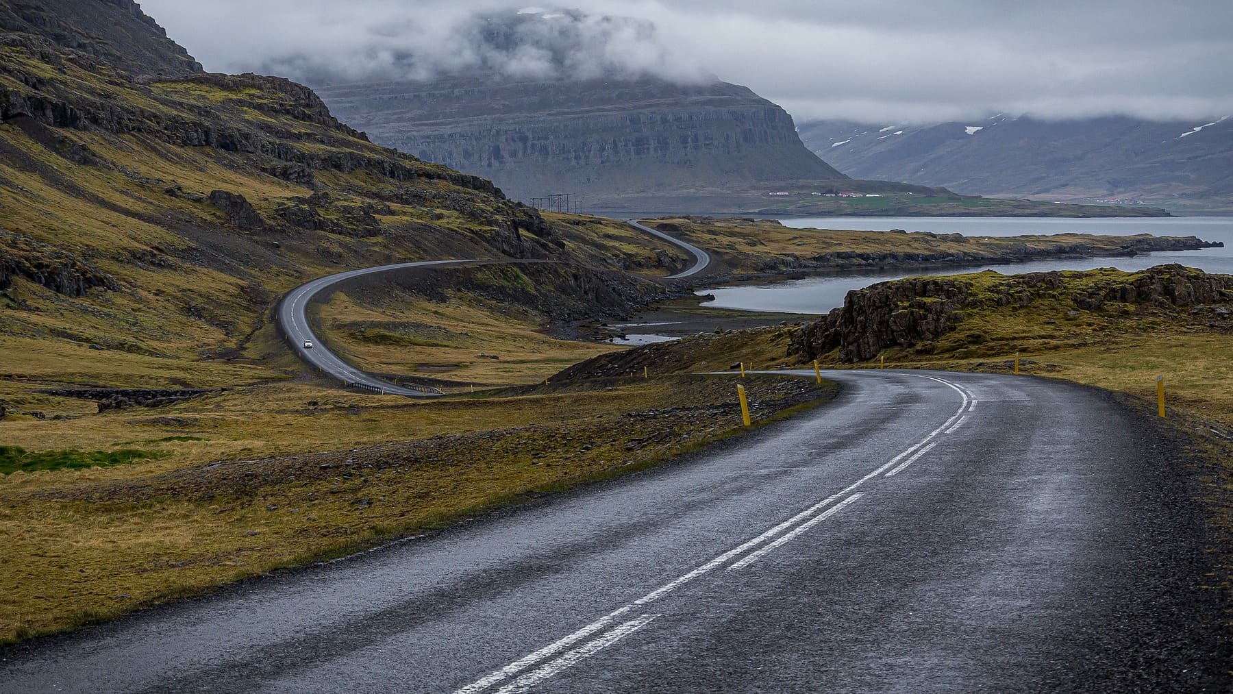 Carretera de Escocia.