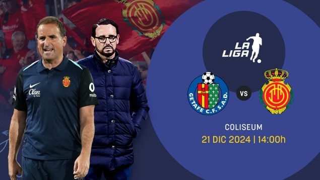 Getafe-Mallorca: a por los 30 puntos para despedir el año