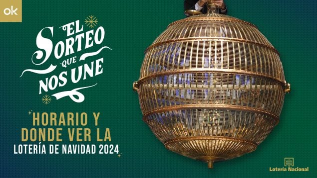 A qué hora empieza el Sorteo Extraordinario de Lotería de Navidad 2024, dónde ver la Lotería de Navidad 2024 por televisión, dónde ver la Lotería de Navidad 2024 online,