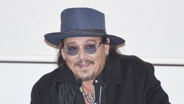 Johnny Depp en un festival en Sevilla