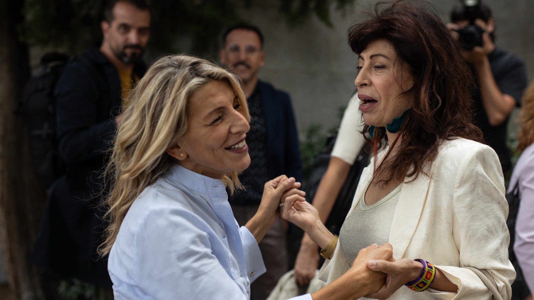 Yolanda Díaz y Ana Redondo. (Foto: EP)