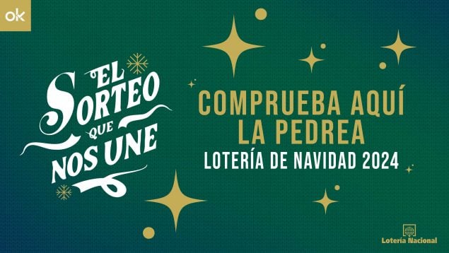 Lista pedrea Lotería Navidad 2024, comprobar pedrea Navidad 2024,