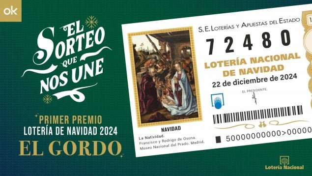 Gordo de la Lotería de Navidad 72480