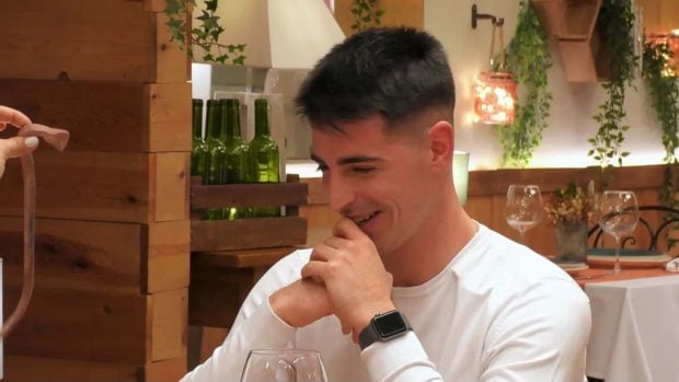 Enric, participante de 'First Dates'. (Mediaset)