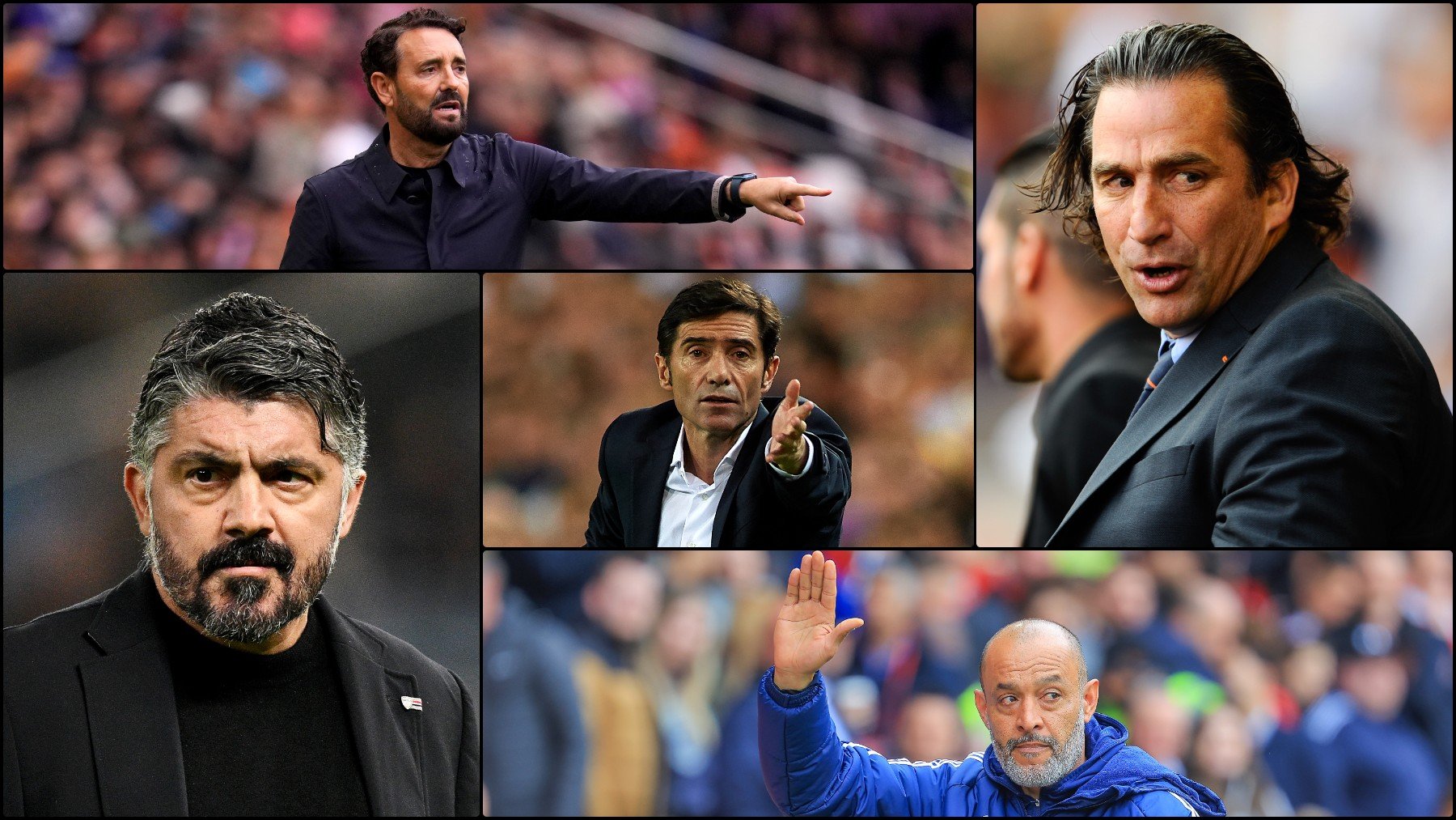 José Bordalás, Pizzi, Nuno, Marcelino y Gattuso son algunas de las víctimas de la trituradora de Lim.