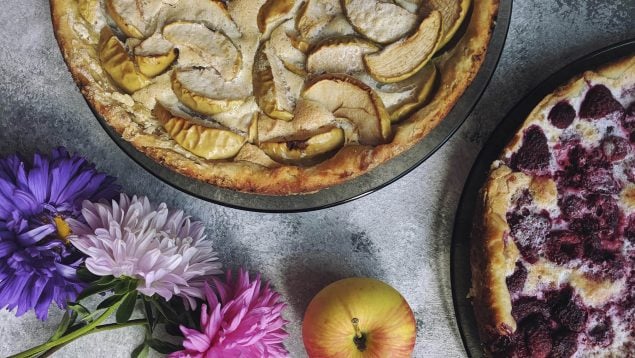 Postre de nochevieja, Navidad, Tarta de manzana, manzanas