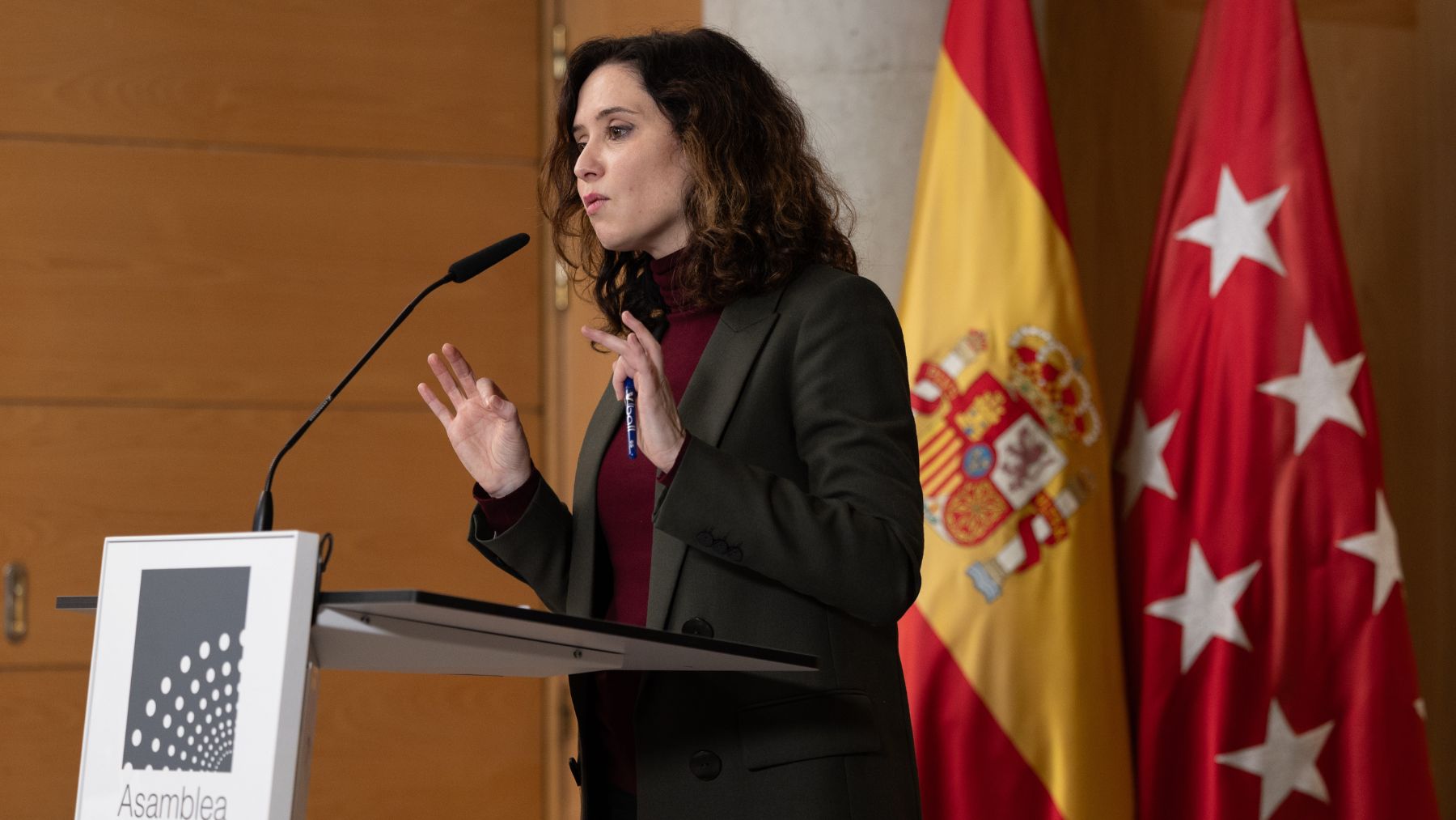 Isabel Díaz Ayuso, presidenta de la Comunidad de Madrid. (Foto: EP)