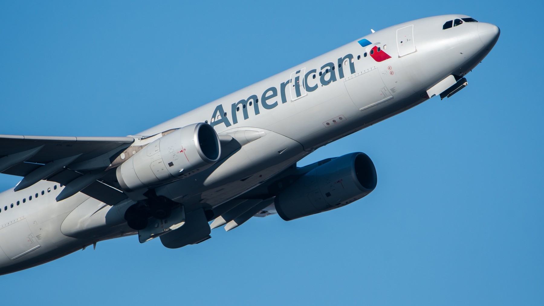 Un avión de American Airlines.