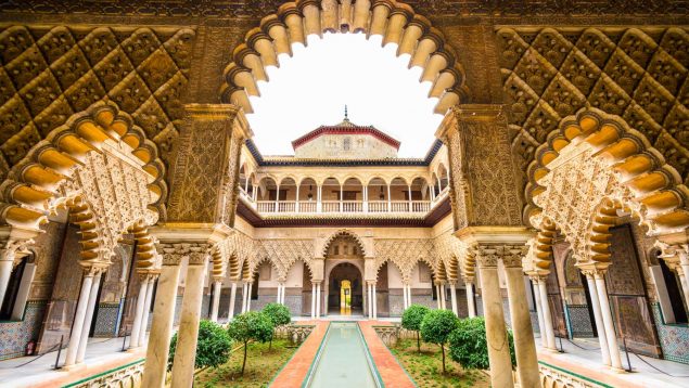 Alcázar en Sevilla