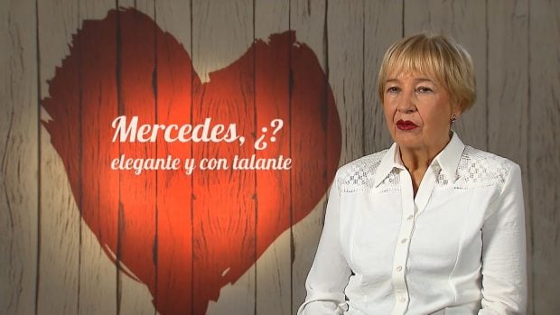 Mercedes ha acudido a First Dates en busca de una nueva pareja, pero no ha tenido suerte (Mediaset).