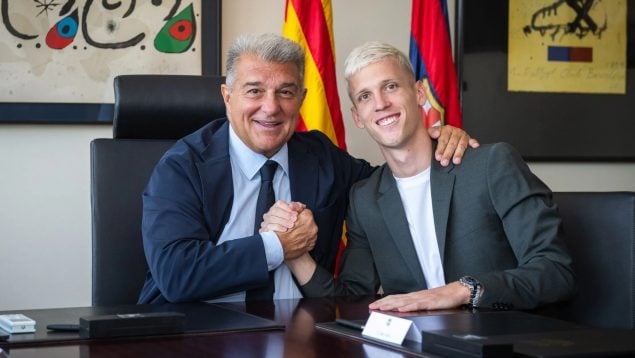 Laporta, palanca, Dani Olmo