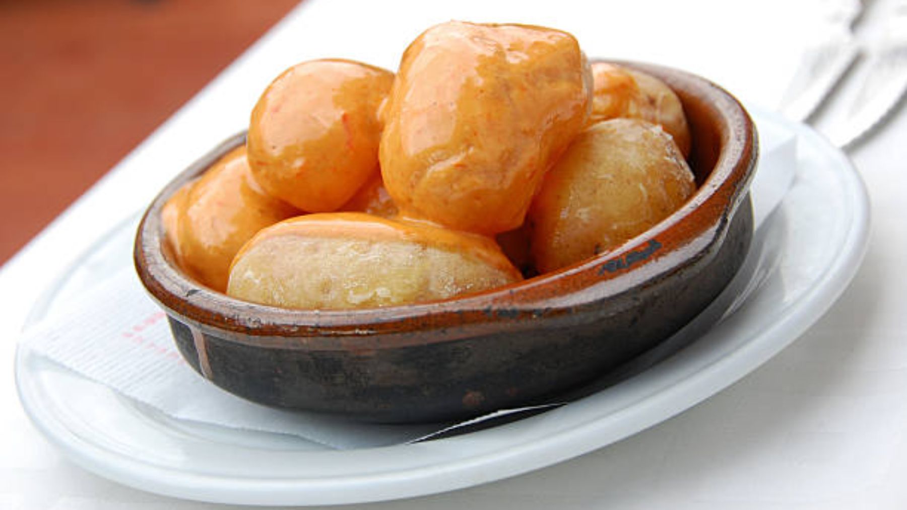 Papas arrugadas.