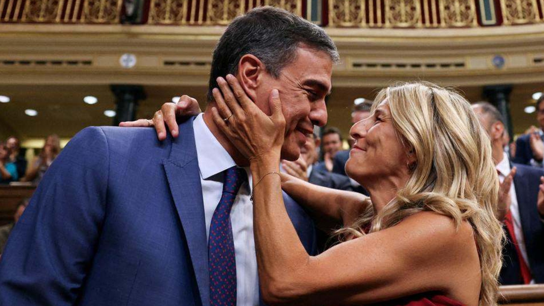 Pedro Sánchez y Yolanda Díaz