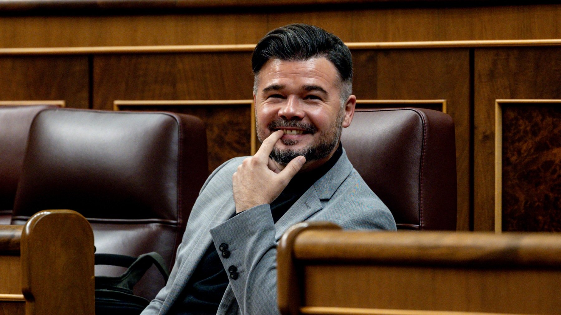 Gabriel Rufián, portavoz de ERC en el Congreso. (EP)