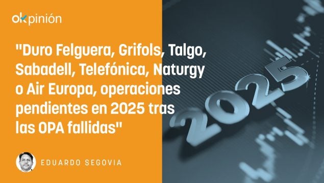 Las operaciones pendientes en 2025 tras el año de las OPA fallidas