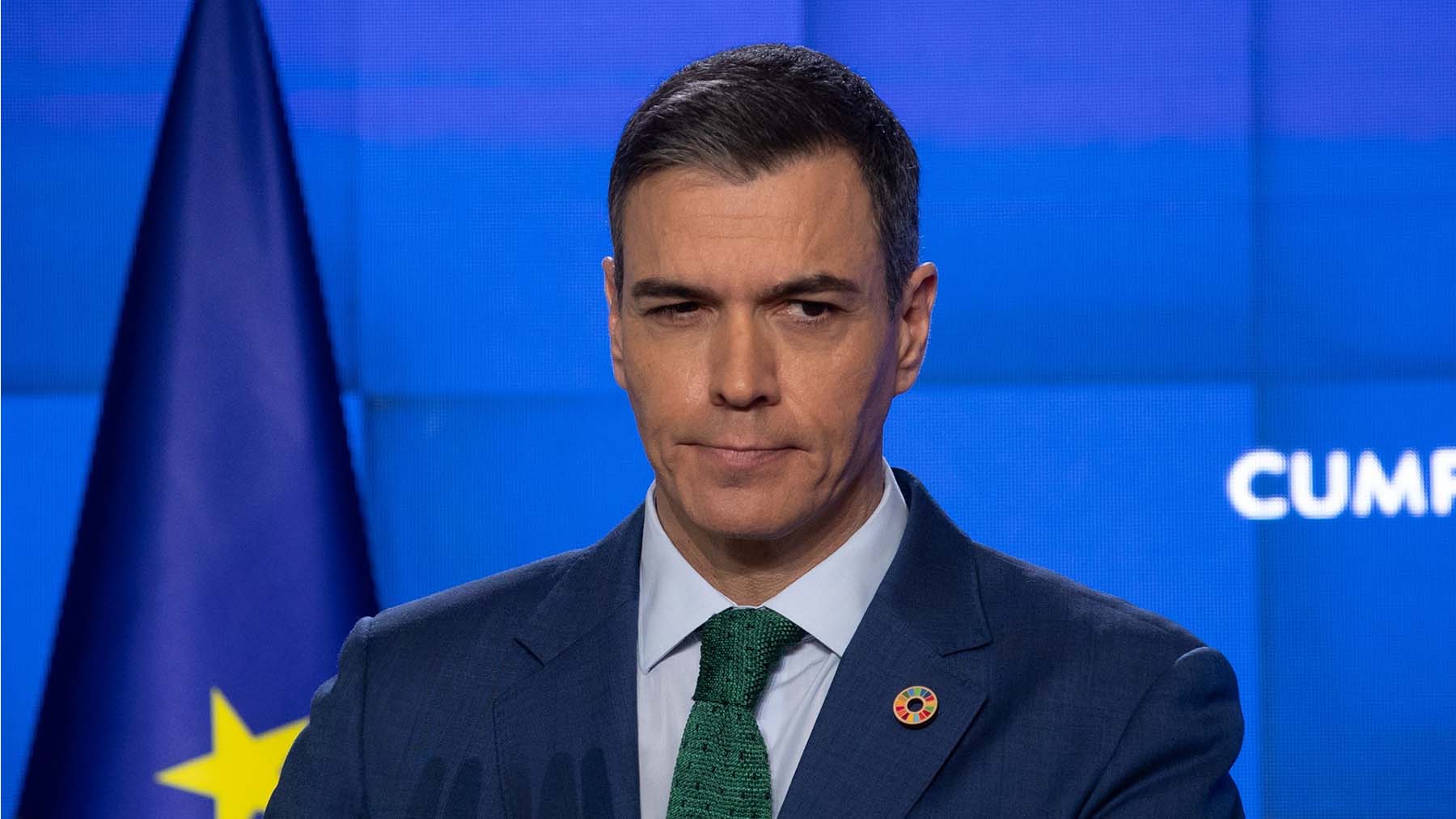 Pedro Sánchez, presidente del Gobierno.