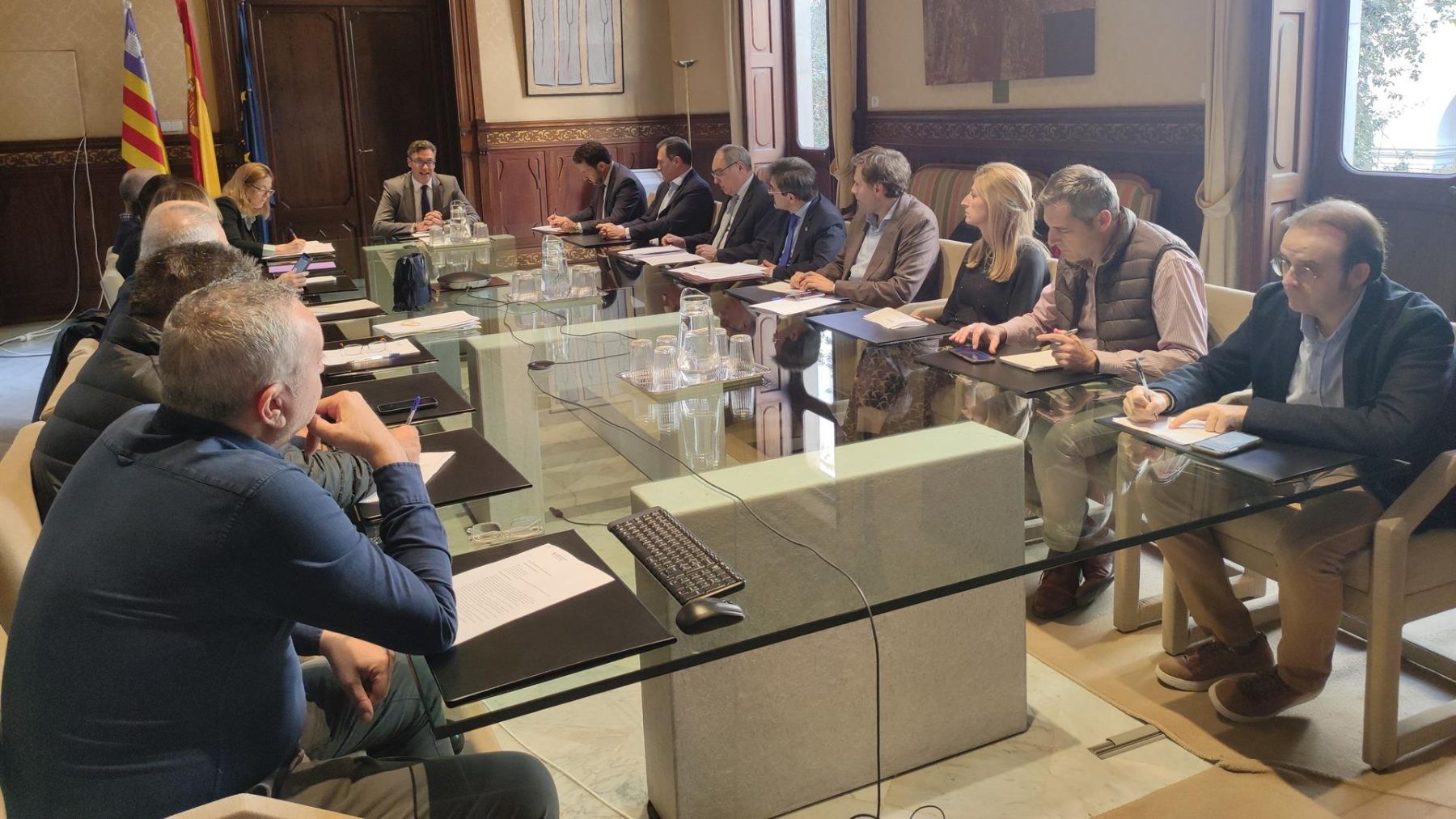 Imagen de la última reunión del Consejo Asesor Fiscal de Baleares, el pasado día 5 de diciembre.